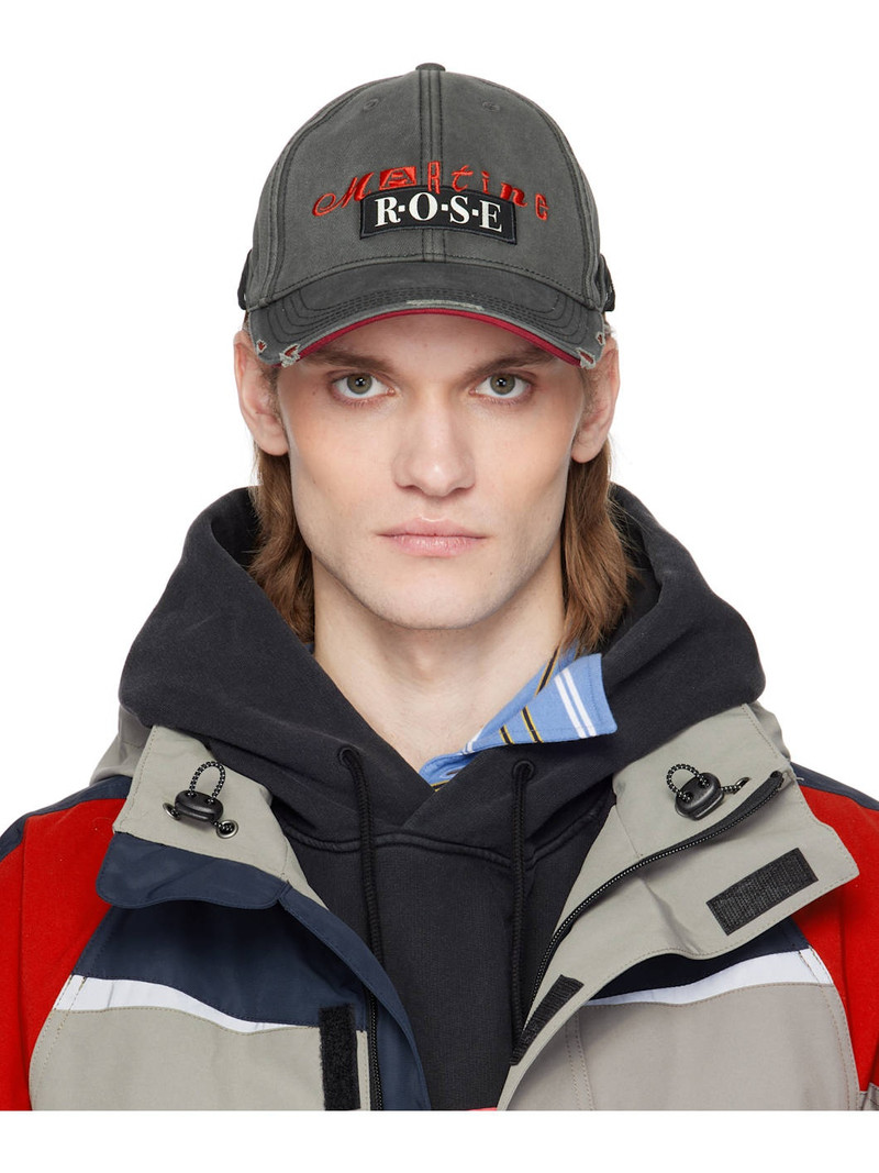 Gray Roll Back Cap - 1