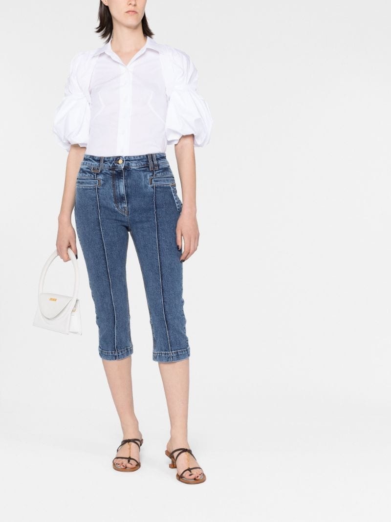 Le de Nimes cropped jeans - 2