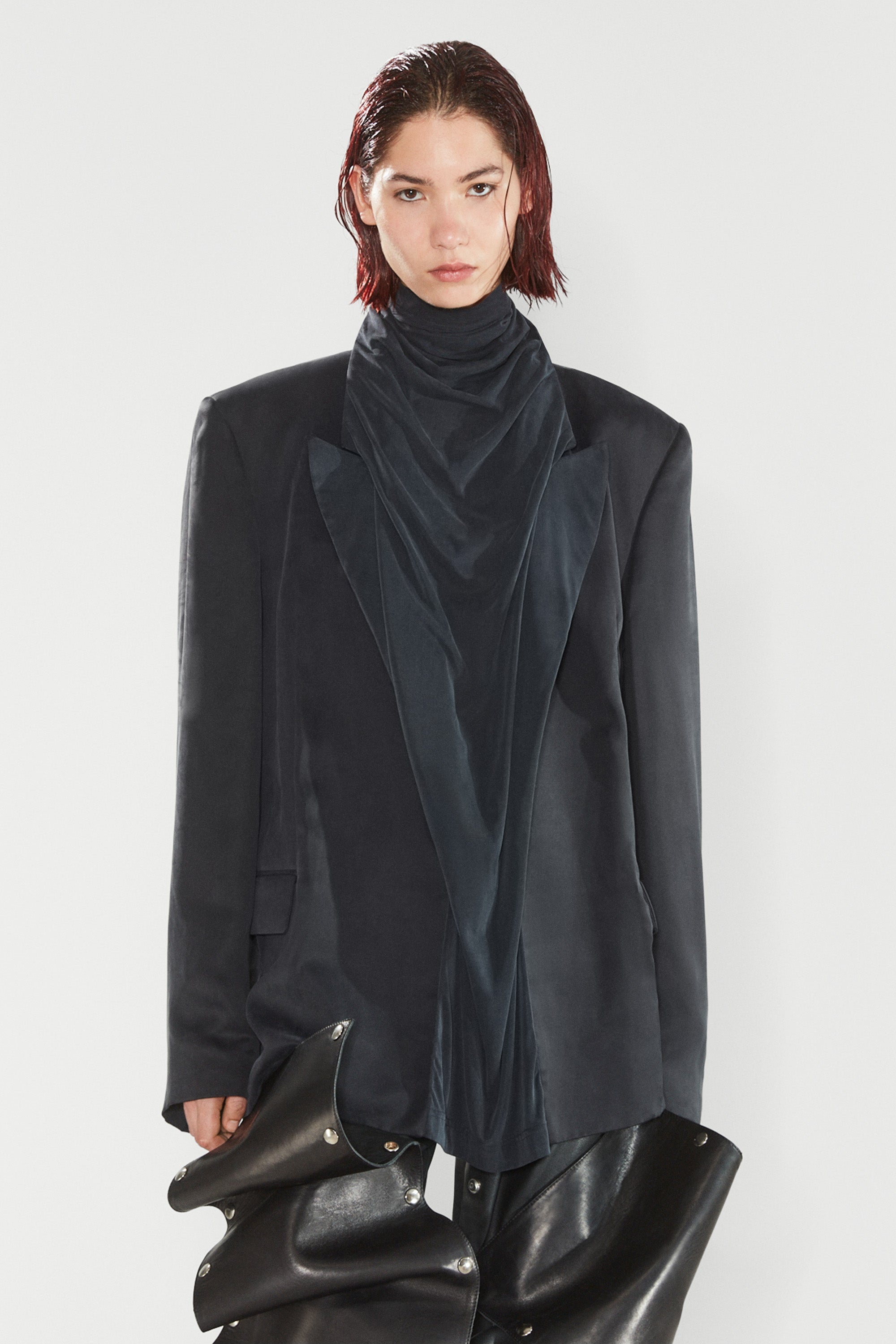 Turtleneck Blazer - 2