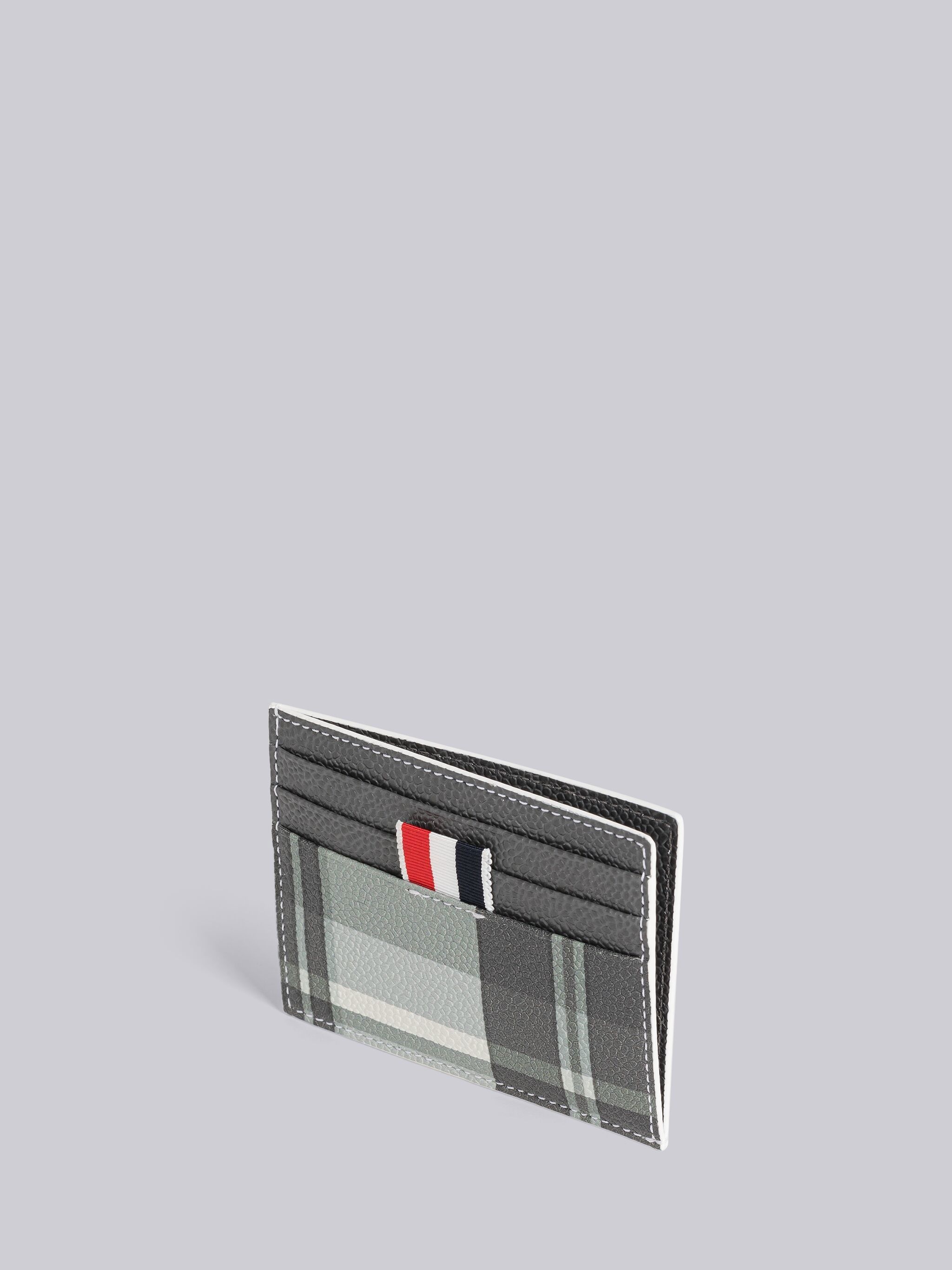 MADRAS PEBBLE GRAIN LEATHER 4-BAR SINGLE CARD HOLDER - 3
