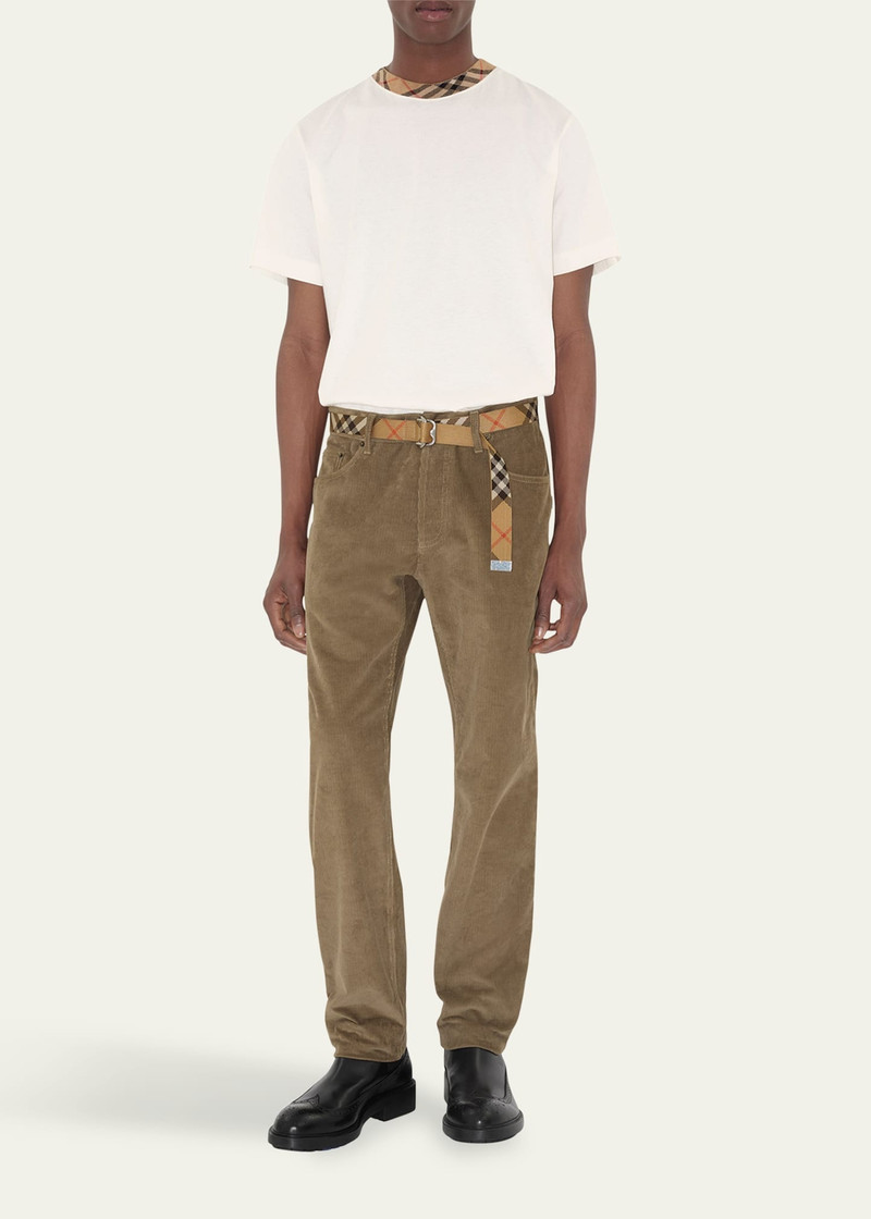 Burberry Men's Corduroy Five-Pocket Pants outlook