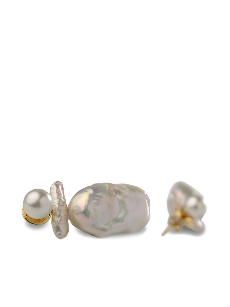 Simone Rocha freshwater pearl earrings outlook