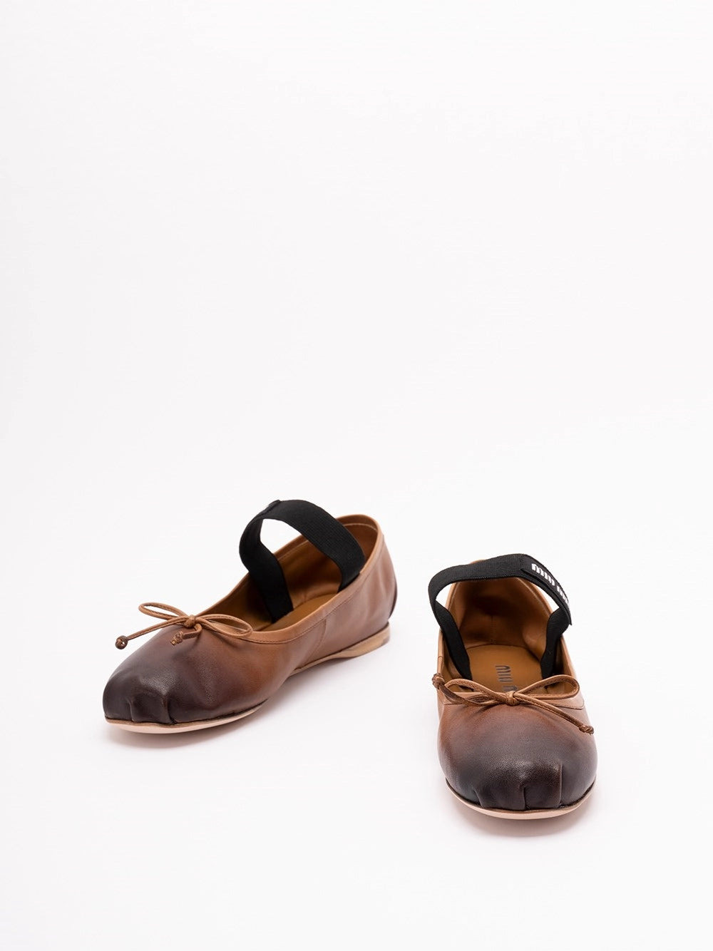 Miu Miu Women Nappa Leather Ballerinas - 2