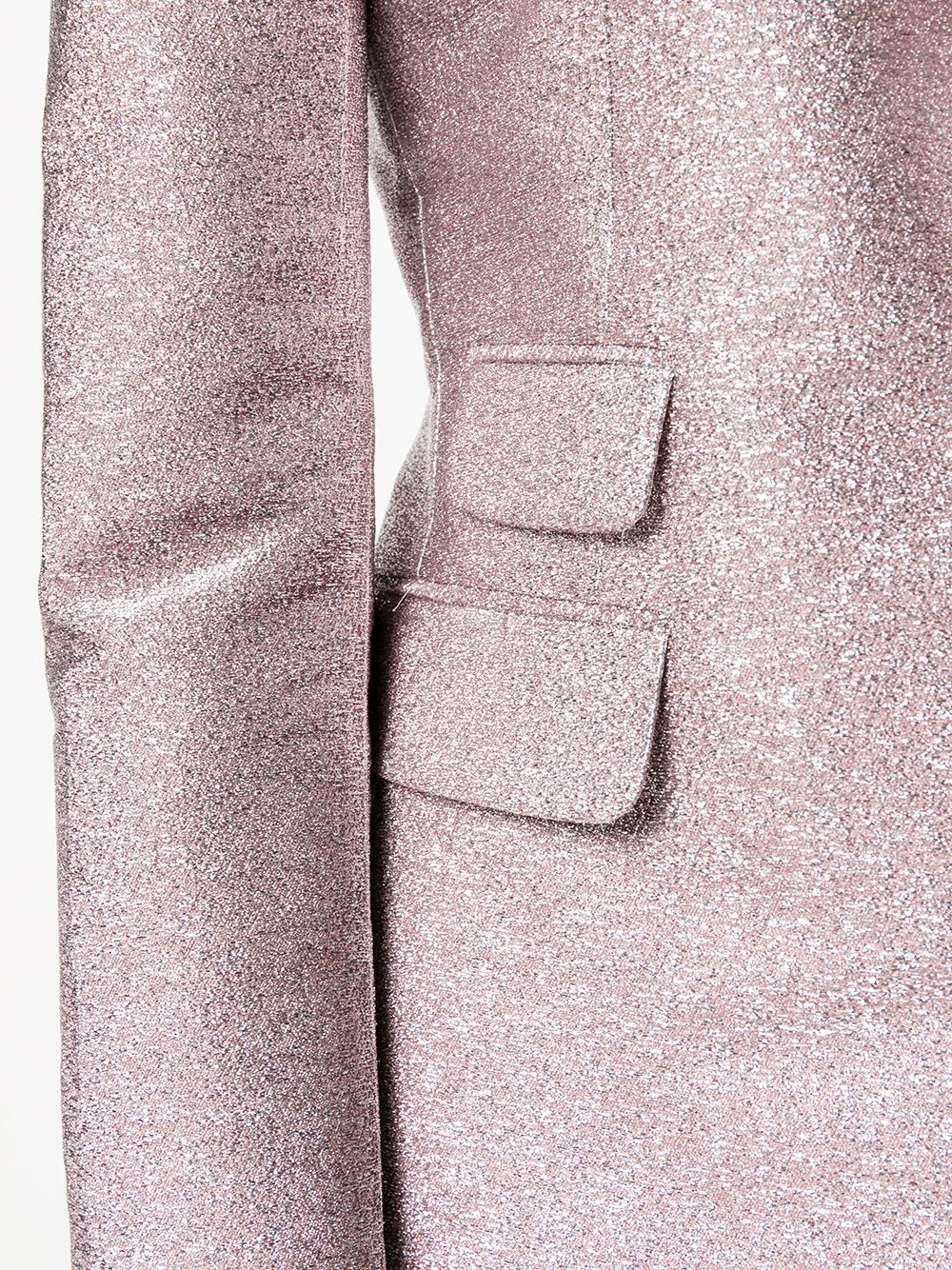 glitter single breasted blazer - 5
