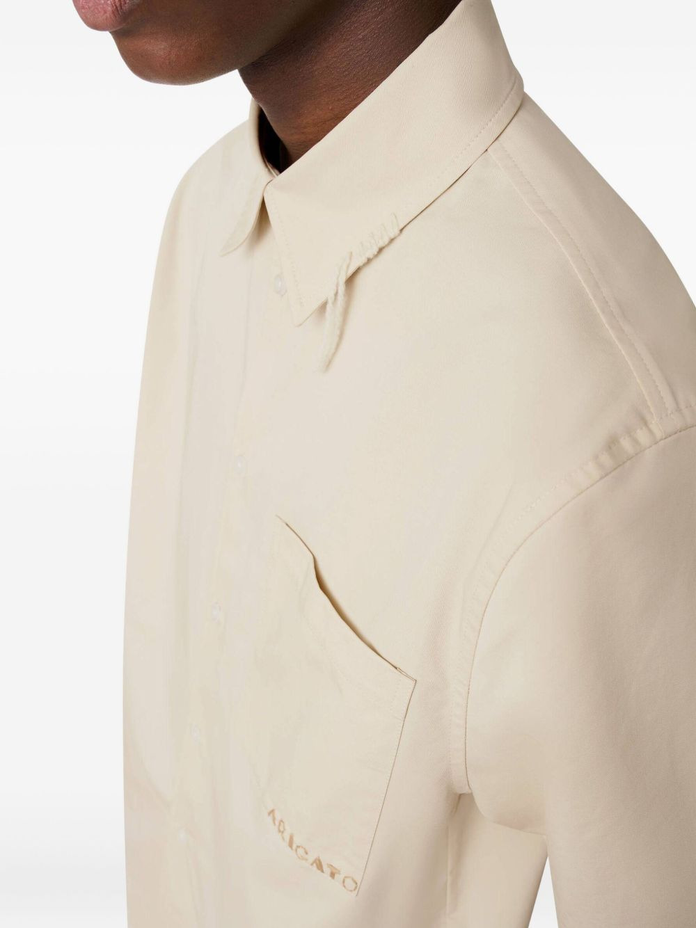 Dylan embroidered pocket shirt - 5