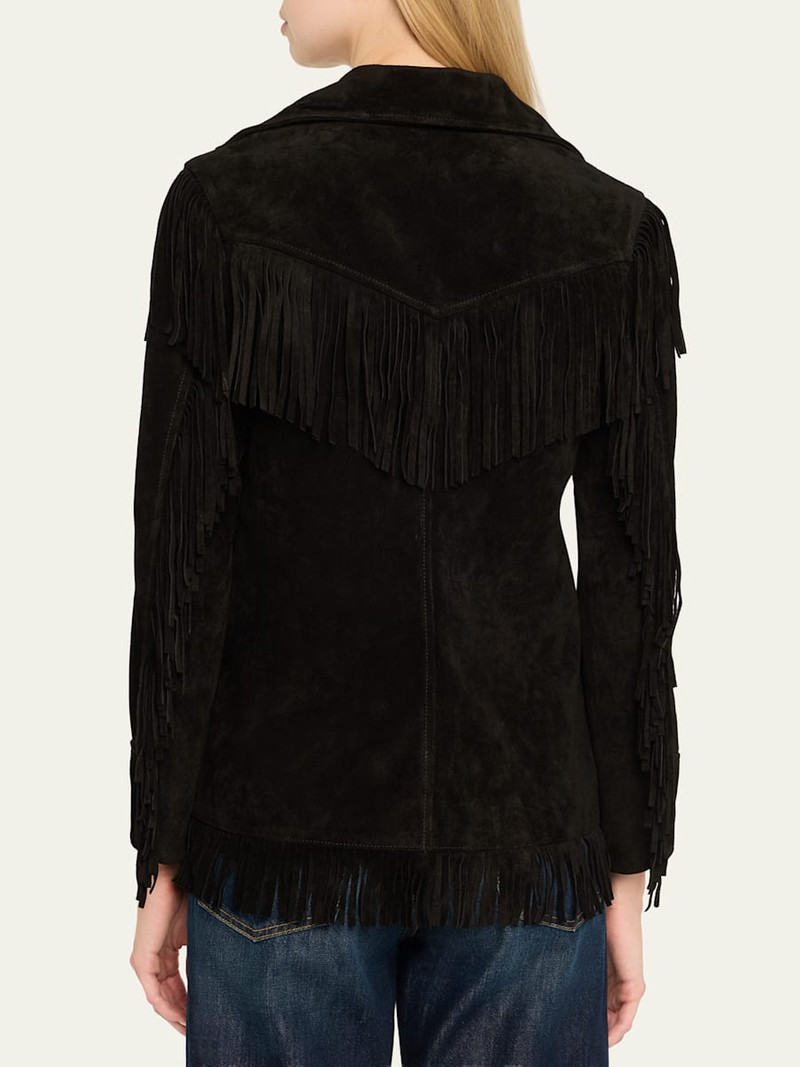 Suede Fringe Jacket 3