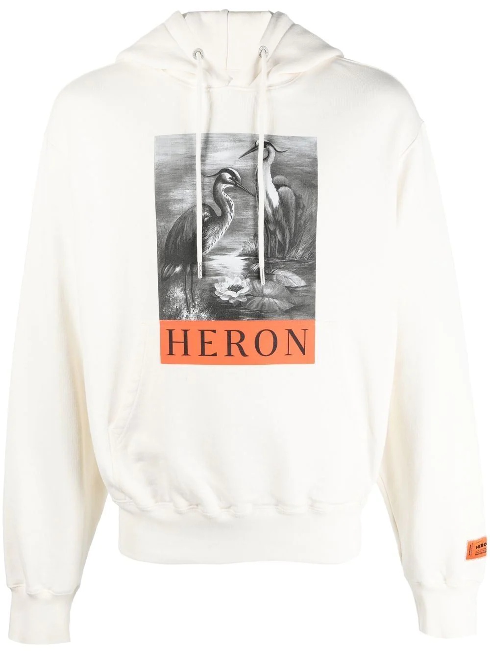 Halftone Heron hoodie - 1