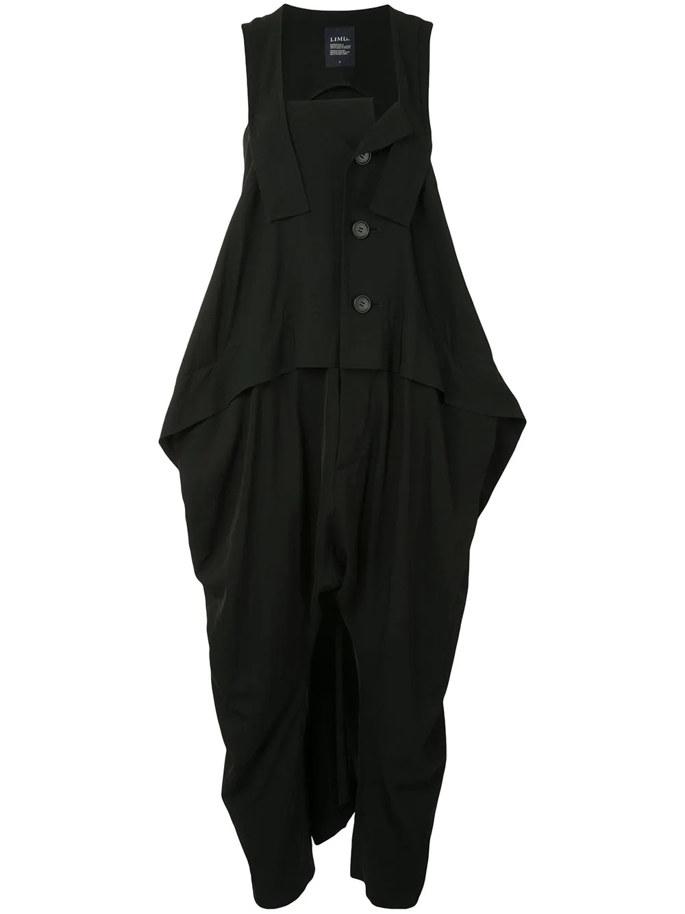 balloon-leg jumpsuit  - 1