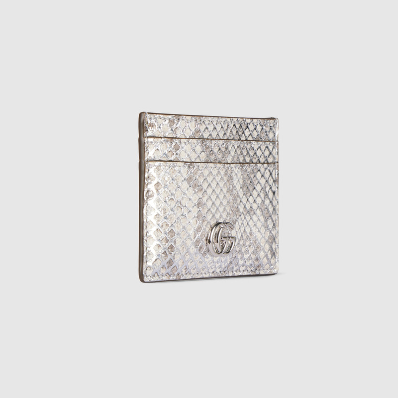 GUCCI GG Marmont python card case outlook