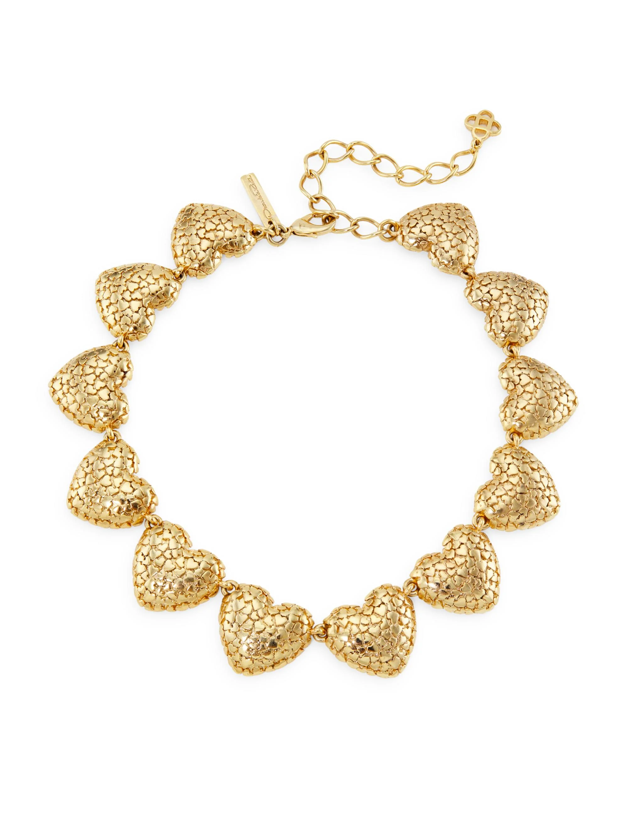 Women's Heart Clusters Goldtone Necklace - Gold - 1