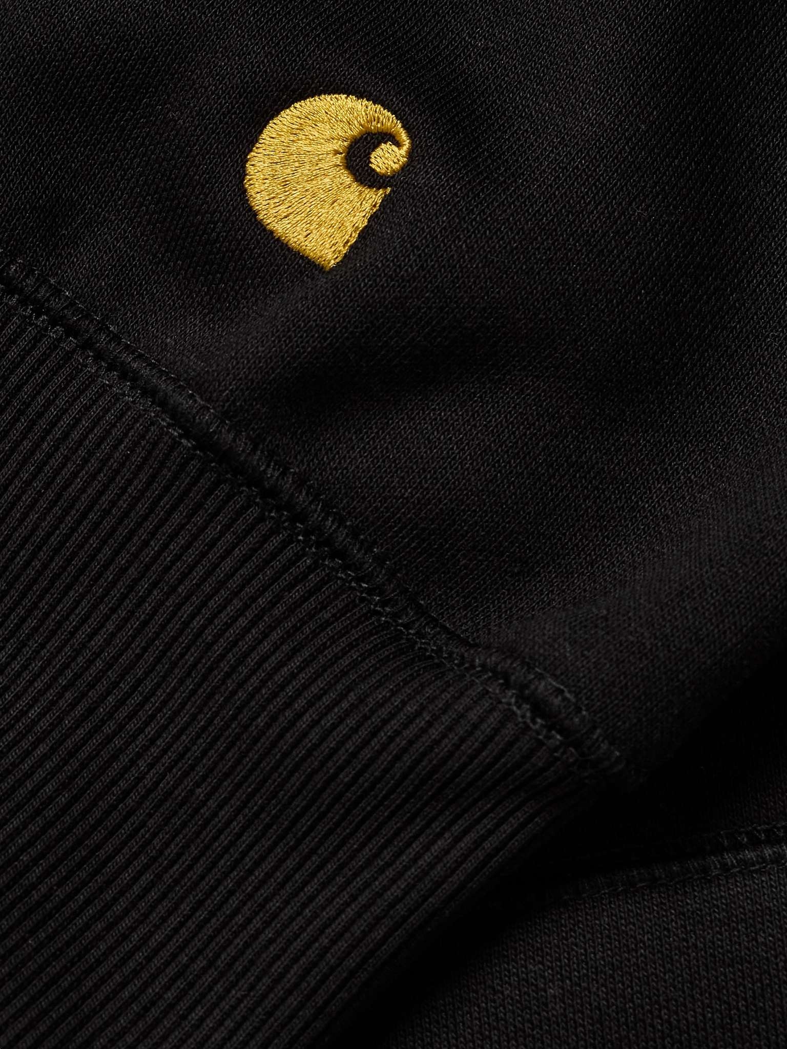 Chase Logo-Embroidered Cotton-Blend Jersey Hoodie - 4