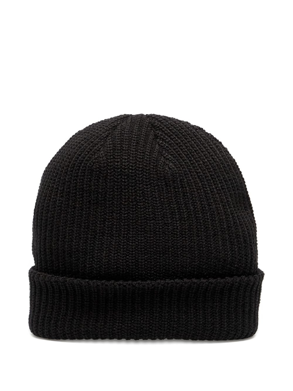ribbed beanie hat - 2