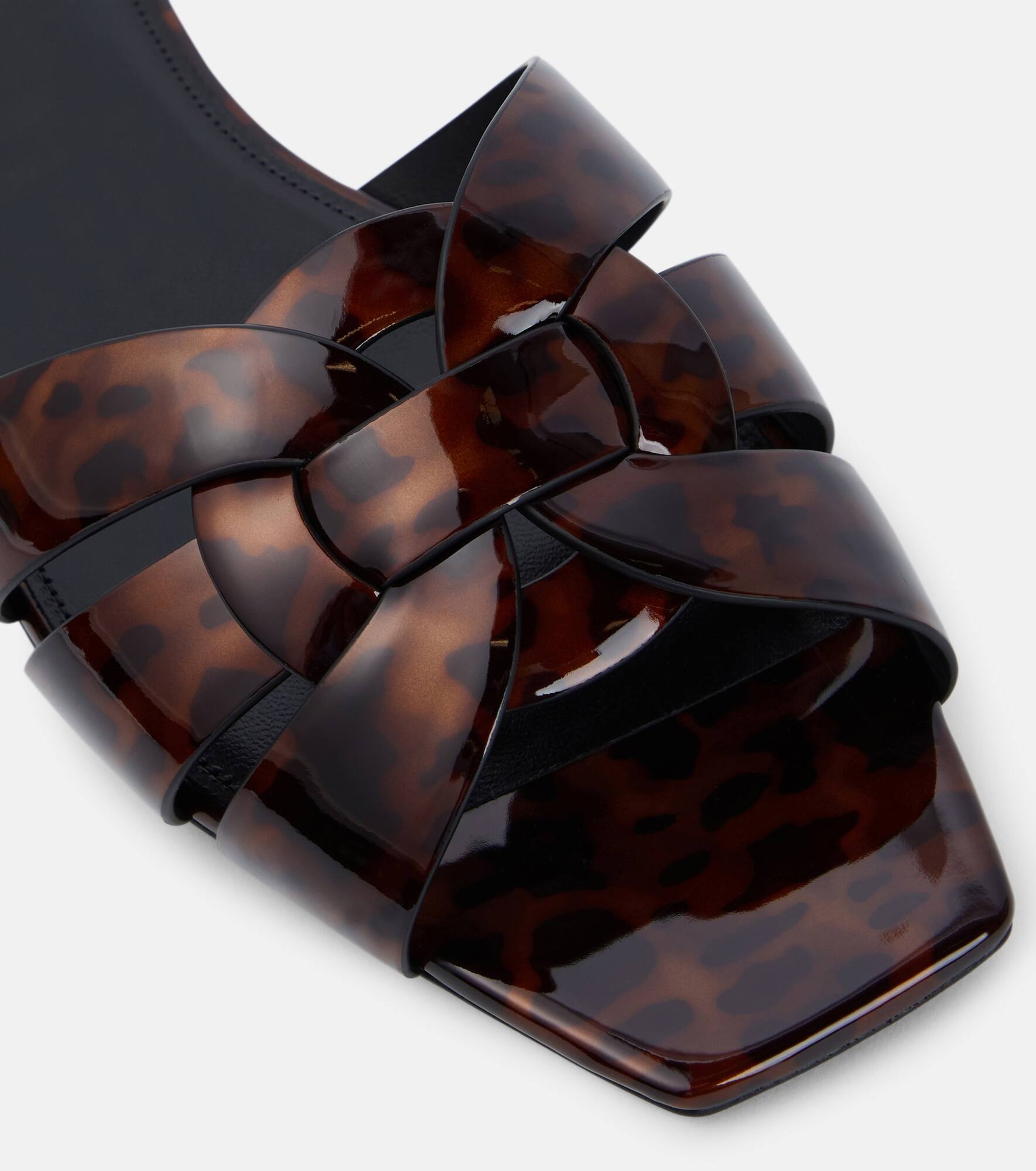 Tribute 05 leopard-print leather flats - 6