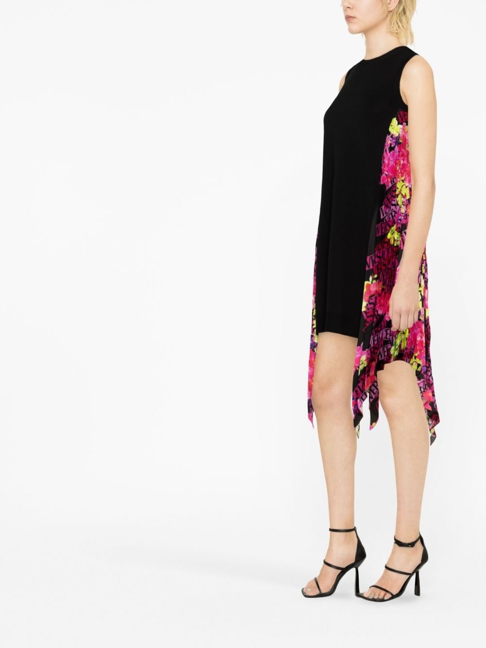 virgin-wool mini dress - 4