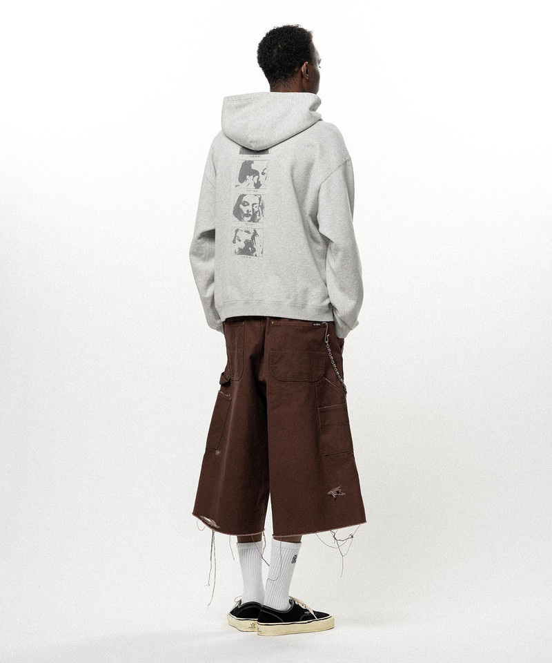 "DISTORTED Girl" Zip-up Hoodie 11