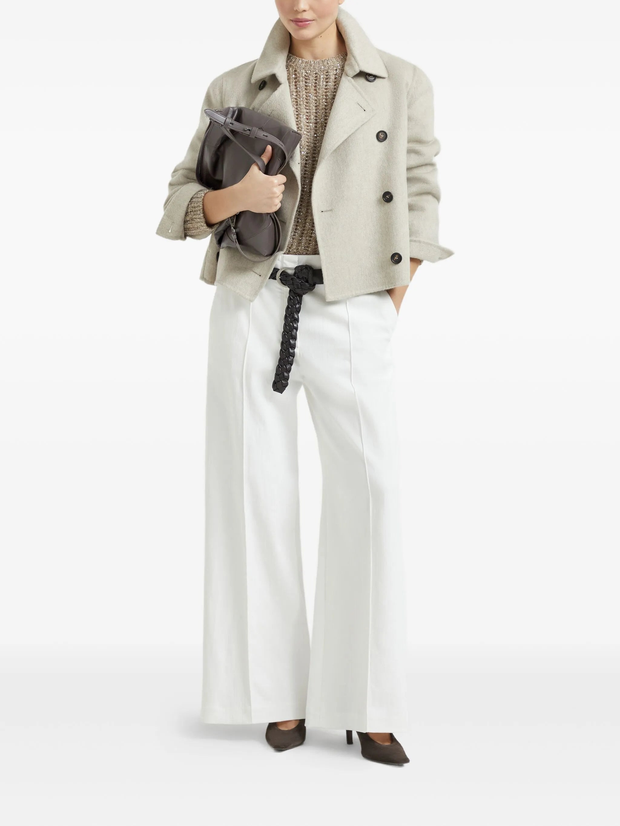 Brunello Cucinelli Brushed-finish Jacket - 2