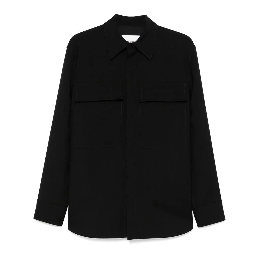 Jil Sander Black Shirts Men - 1