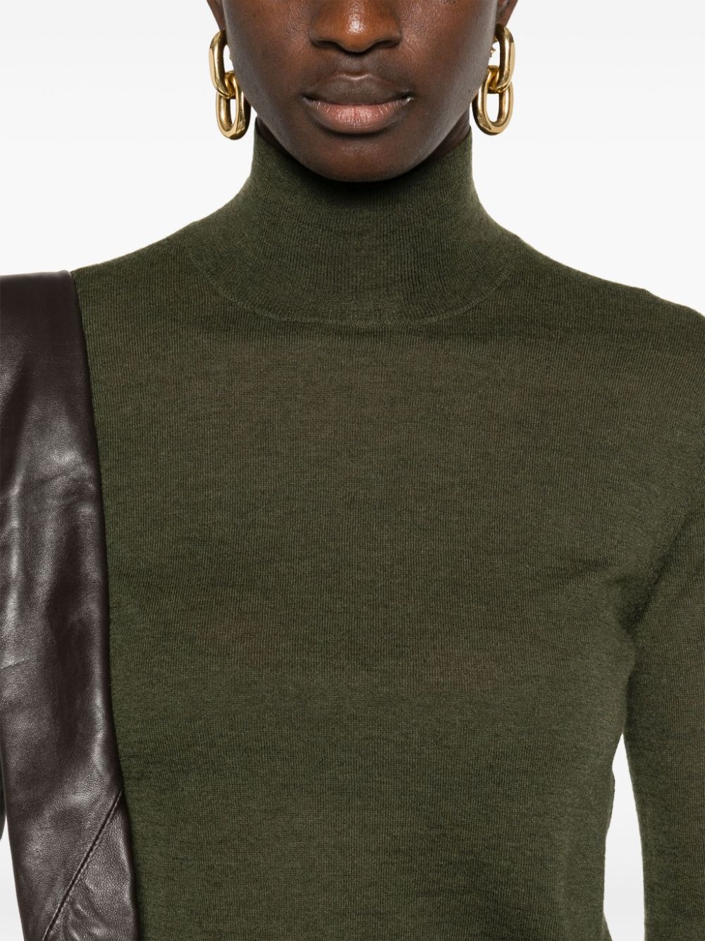 high-neck sweater - 5