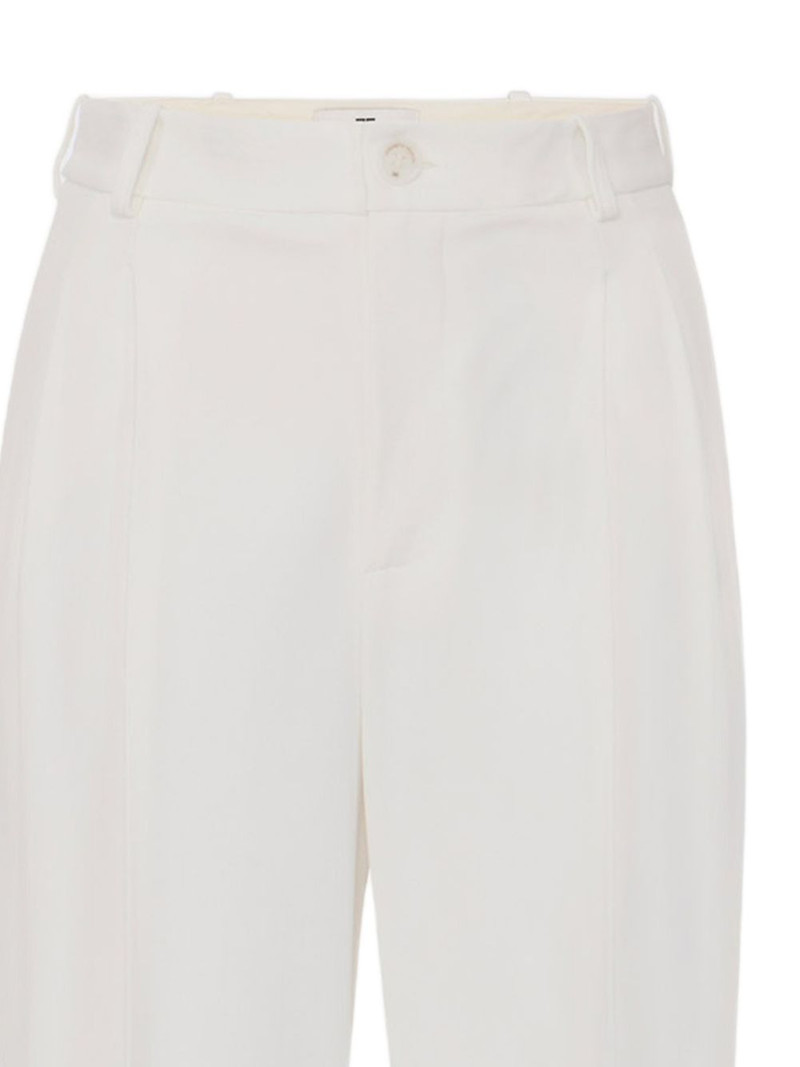 ELISABETTA FRANCHI darts gabardine trousers outlook