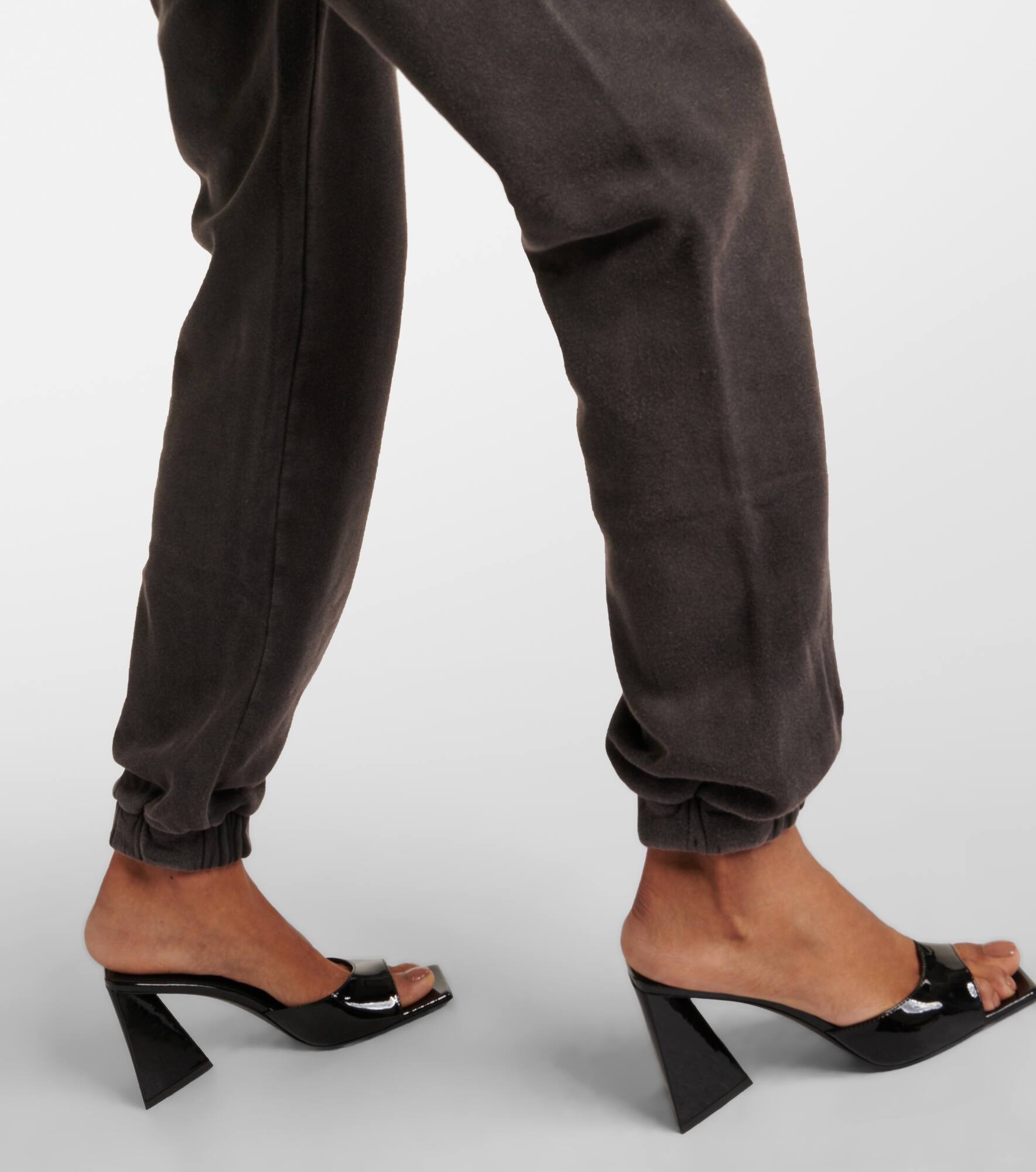 Penny logo cotton sweatpants - 5