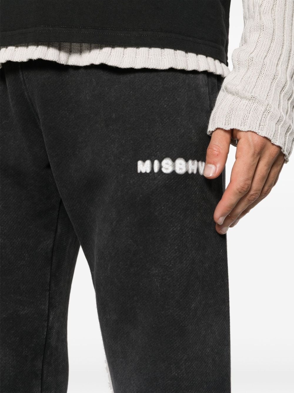 Community faded track pants - 5