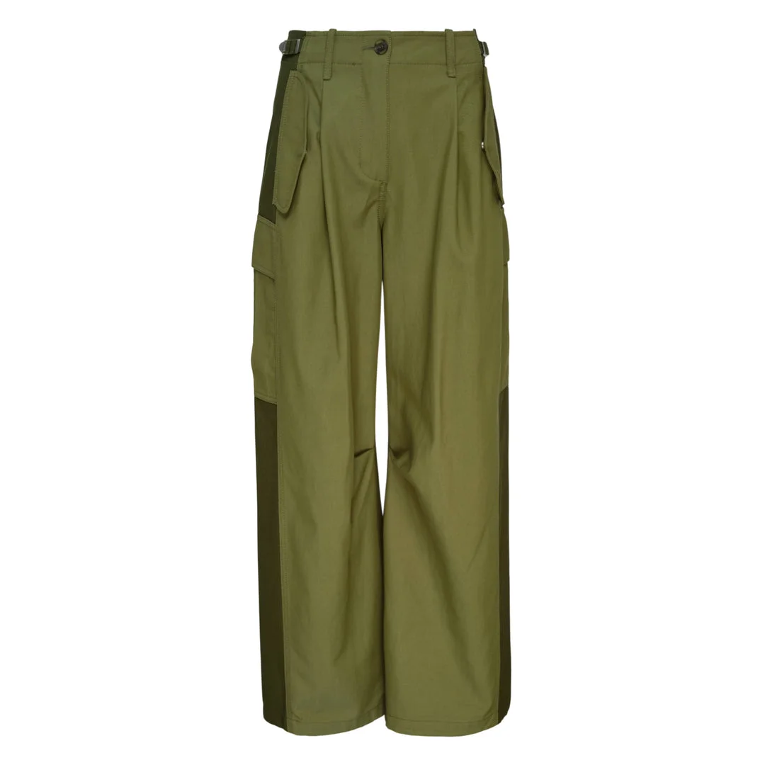Curved Cargo Utility Pants - 1