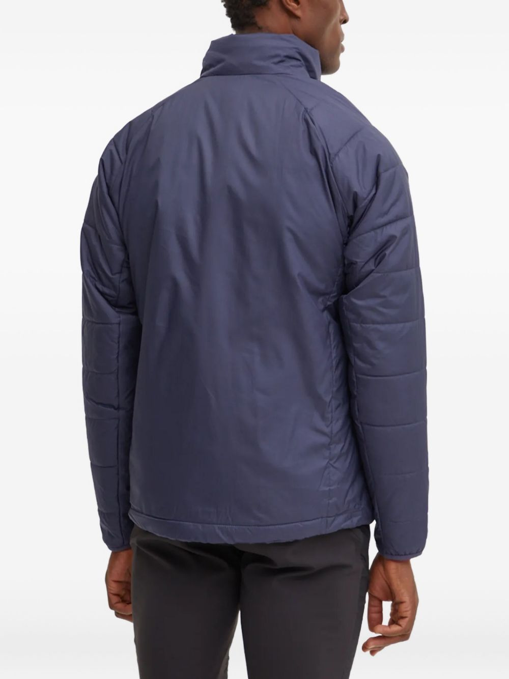 quilted high-neck jacket - 3