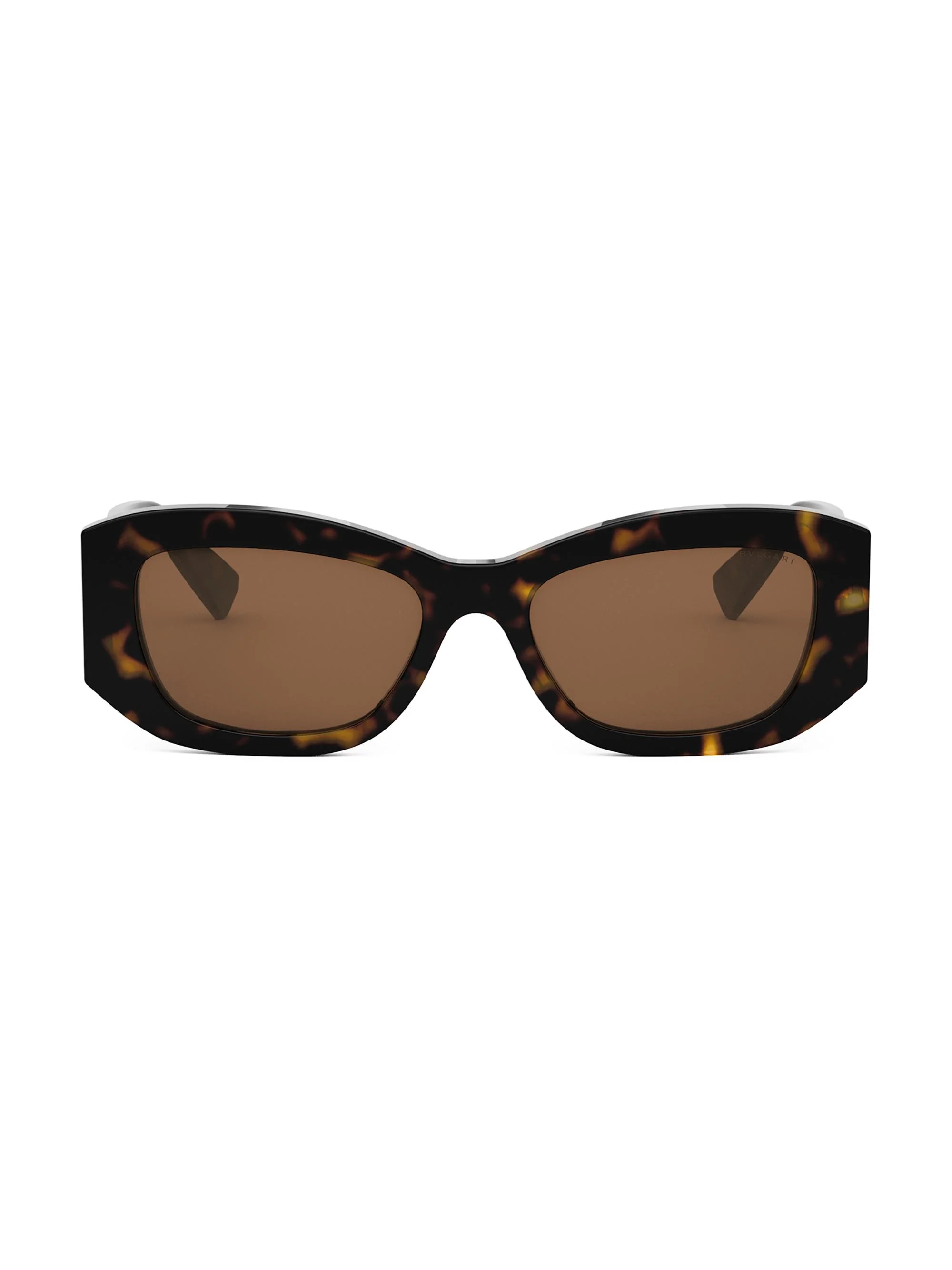 Women's Roma 54MM Geometric Sunglasses - Brown Havana Tan - 1