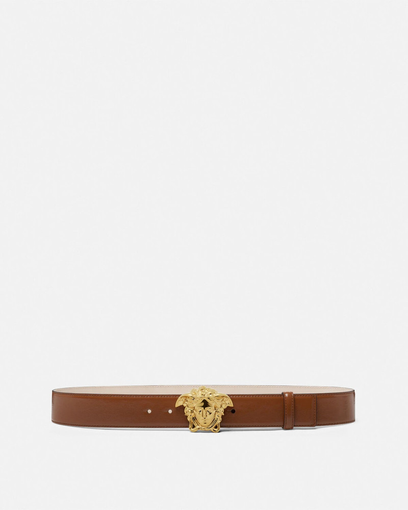 La Medusa Leather Belt 1.6" 1