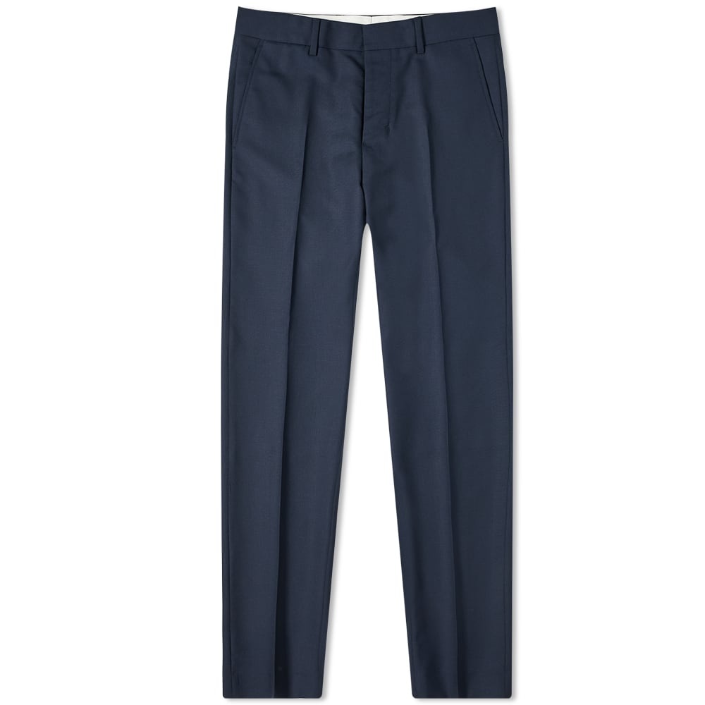 AMI Tropical Wool Cigarette Fit Trouser - 1