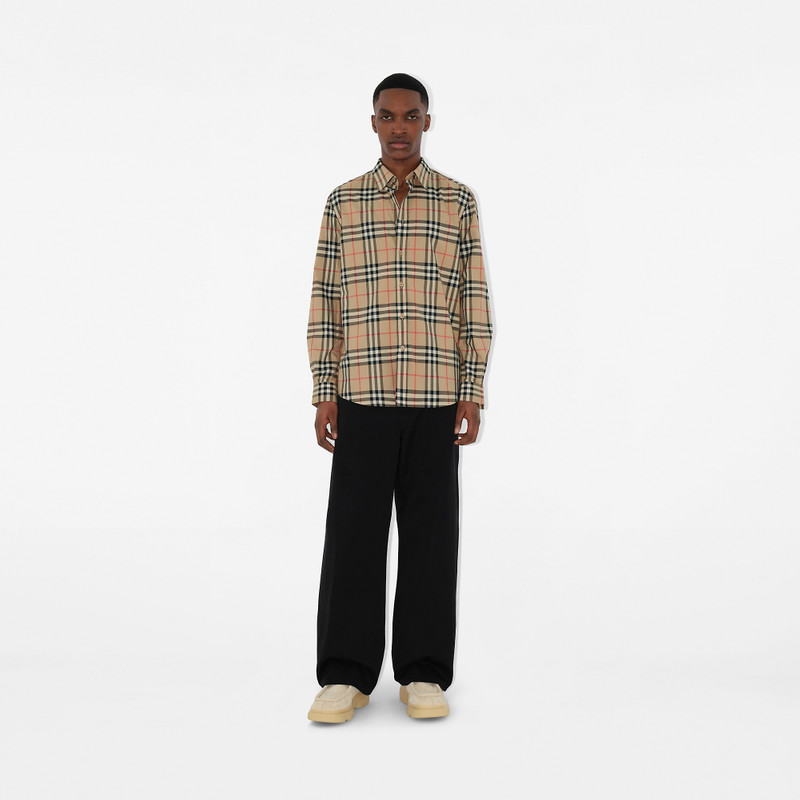 Burberry Check Cotton Shirt outlook