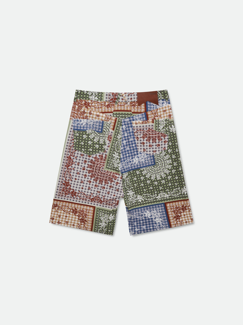 Rhude BANDANA TRAXEDO BAGGY SHORT outlook
