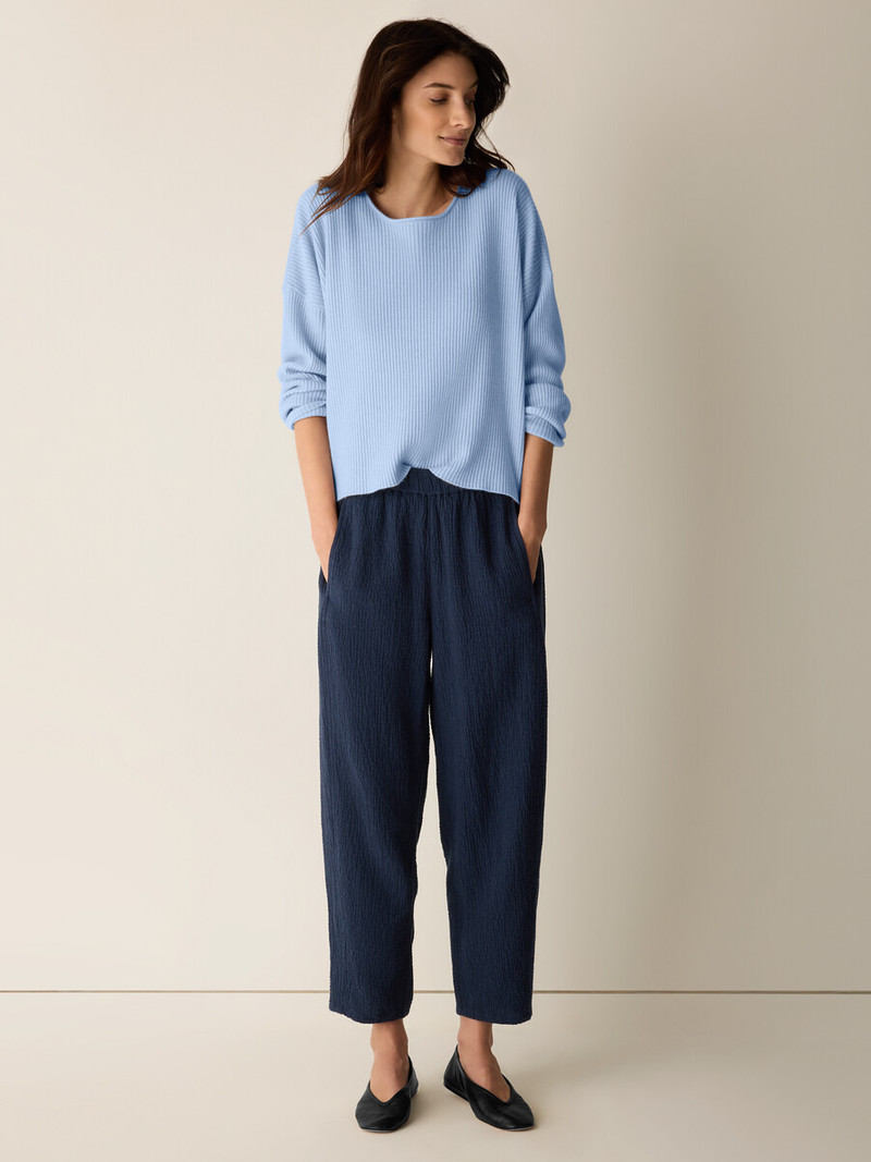 EILEEN FISHER Organic Cotton Doubleweave Lantern Pant outlook
