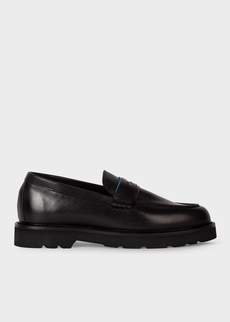 Leather 'Bishop' Loafers 1