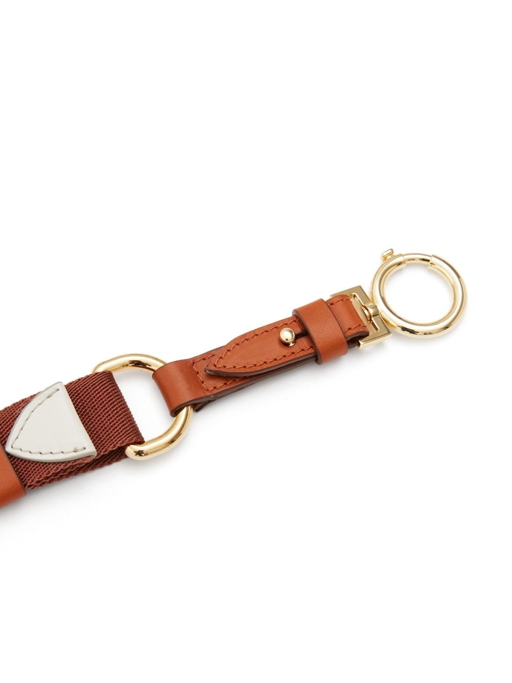 two-tone leather strap - 3