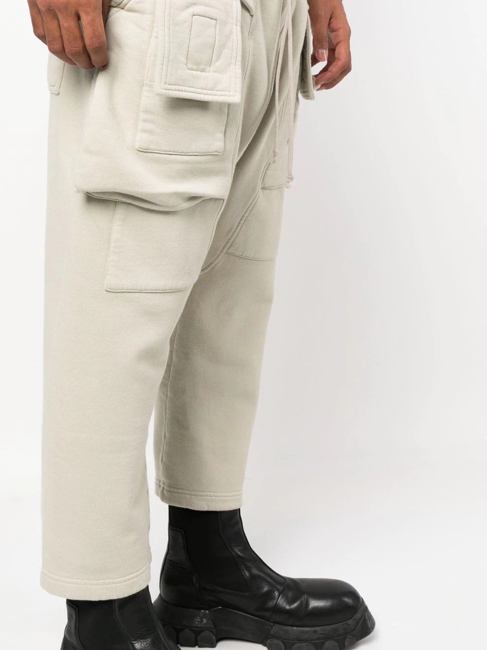 tapered cargo-pocket trousers - 5