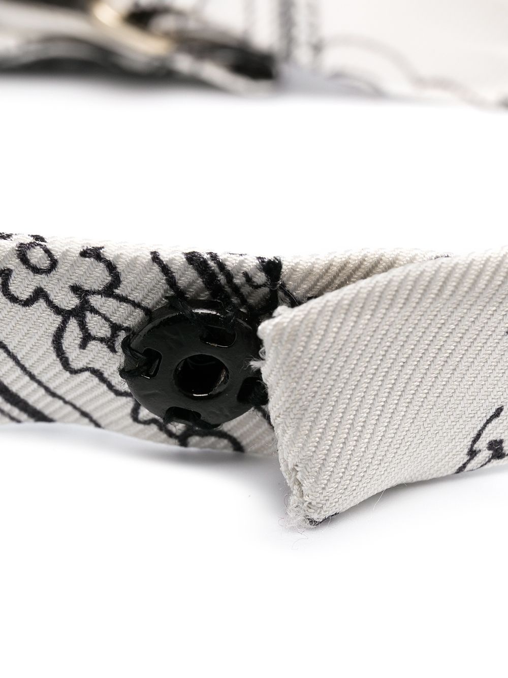 printed silk bow tie - 3