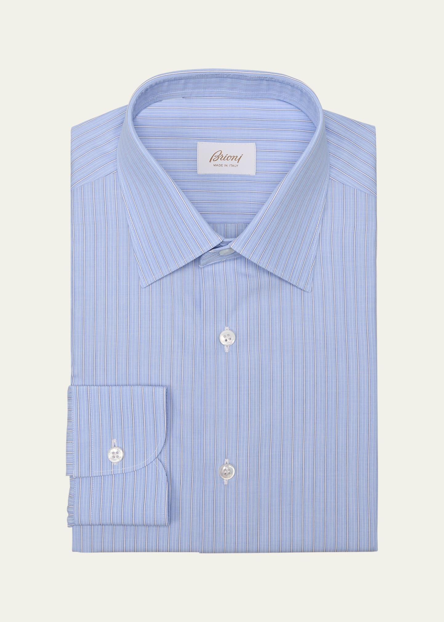 Men's Cotton Mini Graph Check Dress Shirt - 1