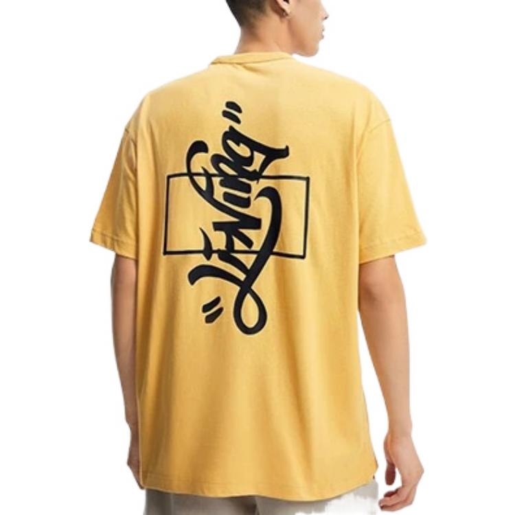 Li-Ning x Disney Mickey x Keith Haring Tee 'Yellow Black' AHSR501-3 - 4