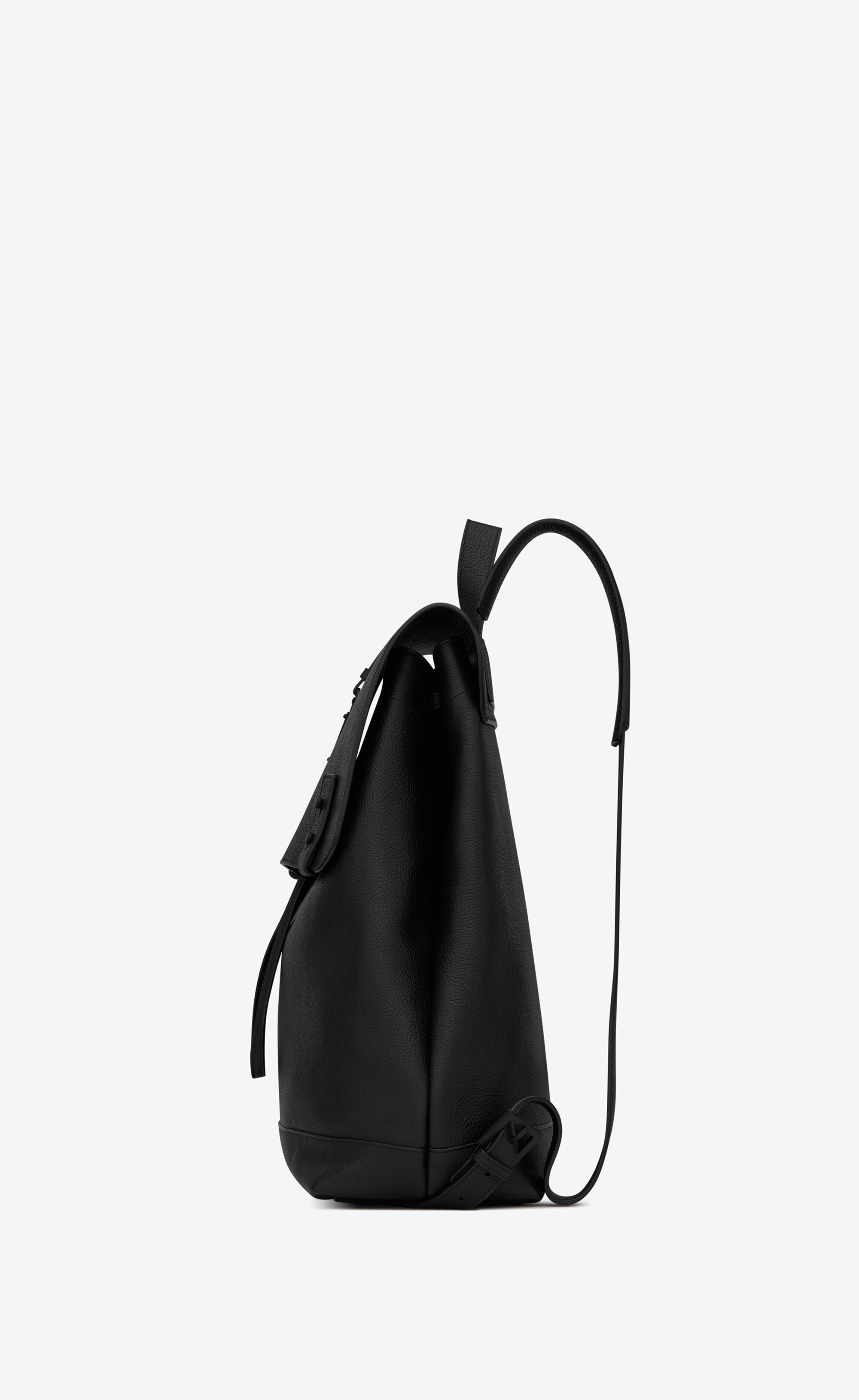 sac de jour backpack in grained leather - 3