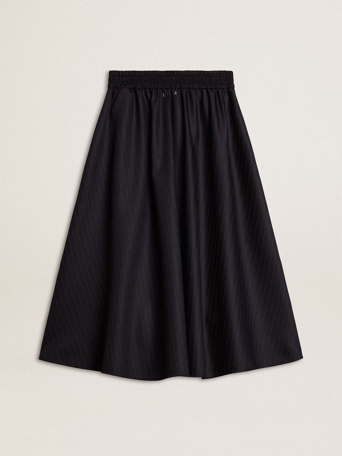 Women’s midnight blue wool skirt - 6