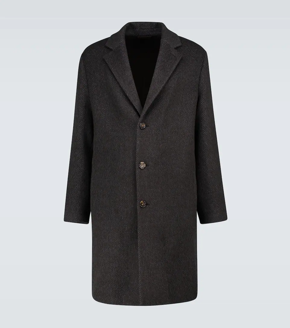Findon wool-blend coat - 1