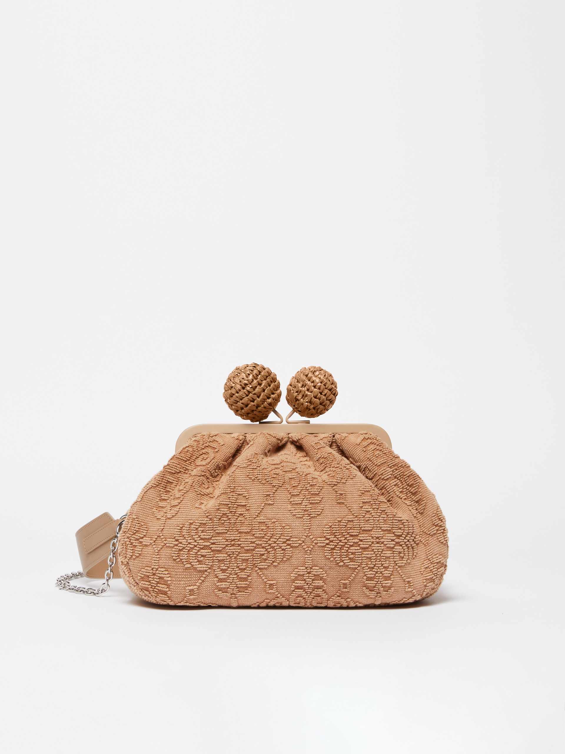 OBLARE Medium Pasticcino Bag in jacquard canvas - 1
