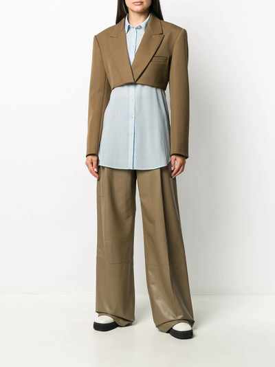 NINA RICCI cropped blazer jacket outlook