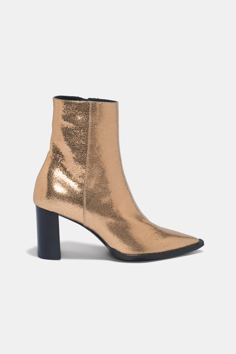 METALLIC CHIC bootie 1