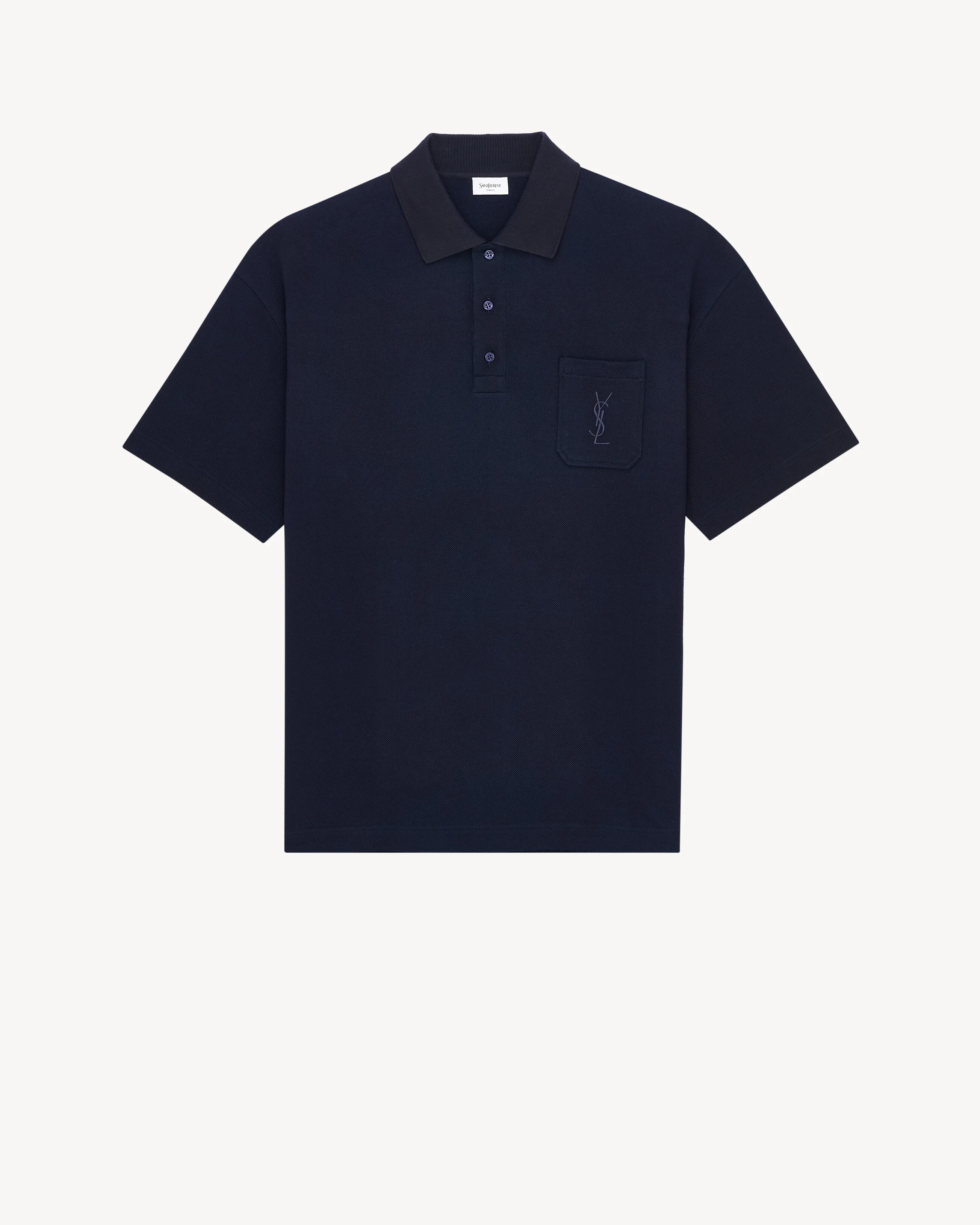 CASSANDRE POLO IN COTTON PIQUÉ - 1
