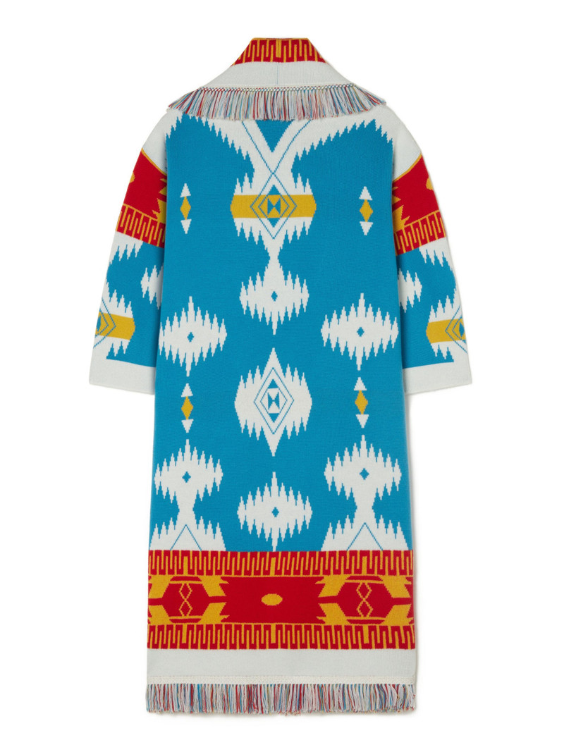 Alanui Icon Jacquard Coat outlook