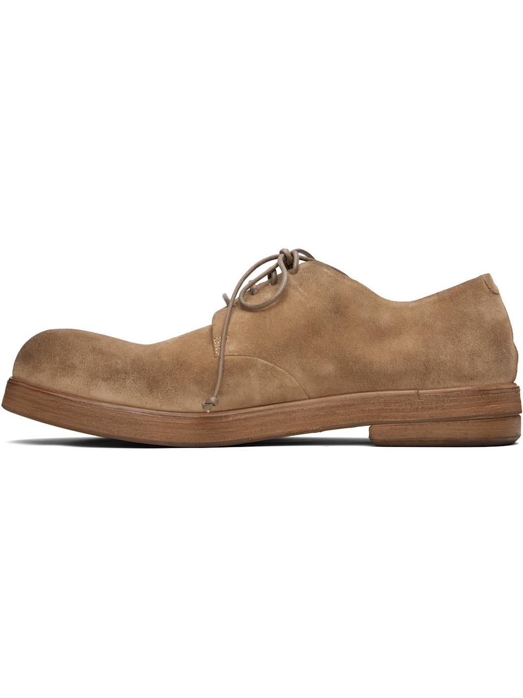 Tan Zucca Zeppa Derbys - 3