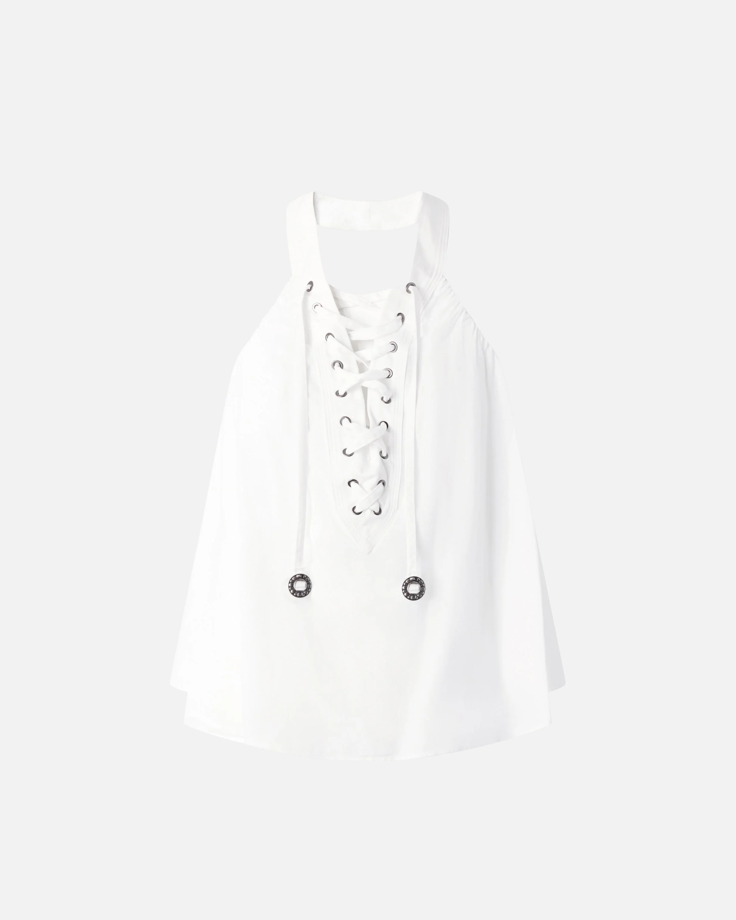 LIGHTWEIGHT TOP WITH LACES AND TEXAN DETAILS - 1