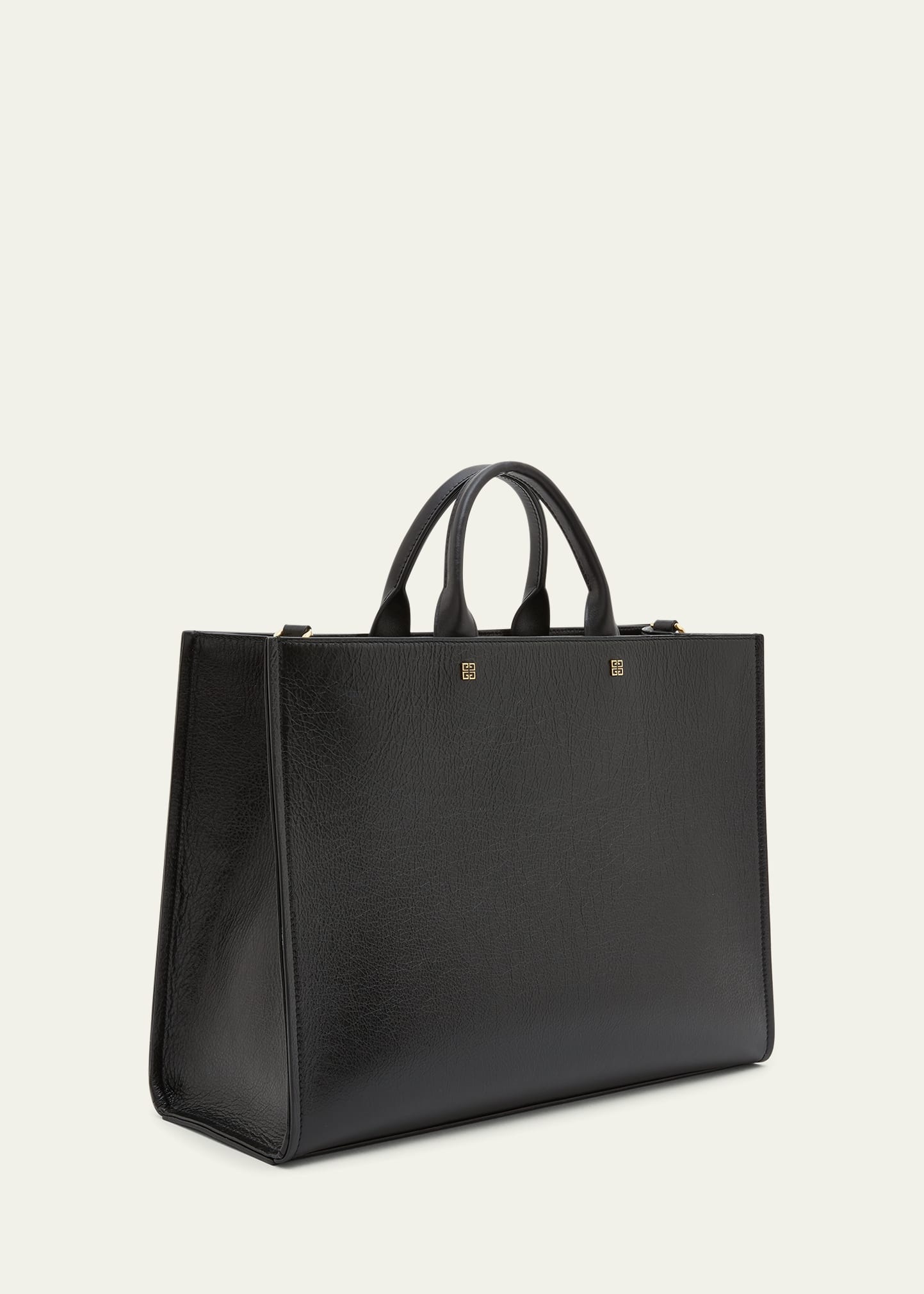 Mini G Tote Bag in Leather - 3